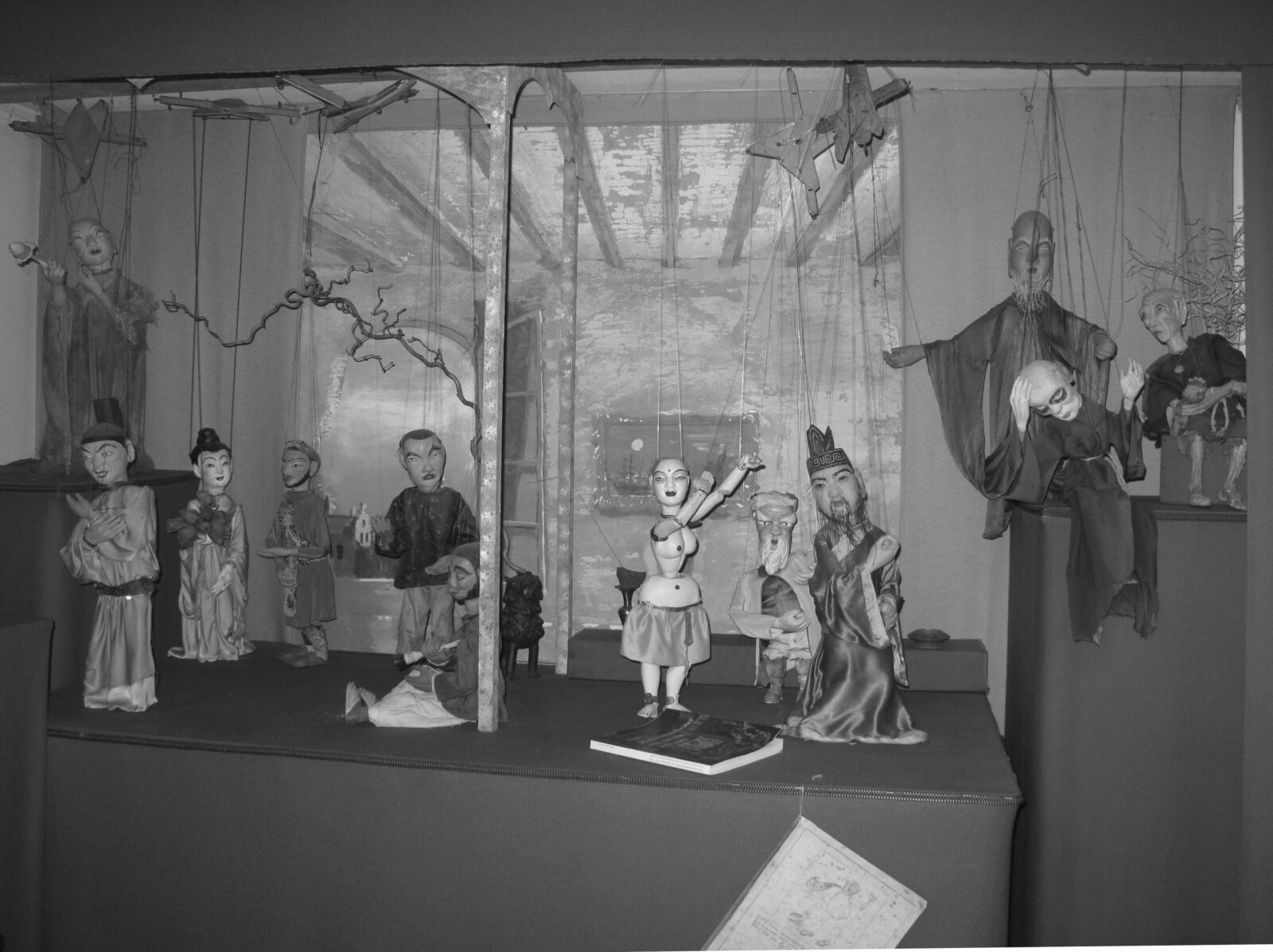 Marionette in legno di Mischa Teatro di marionette di Ascona - 1937/1960 